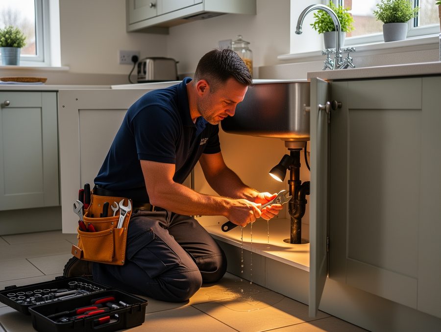 Emergency plumbing call-out